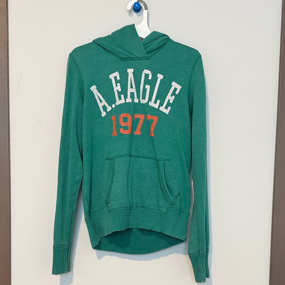 American Eagle Outfitters women’s Green Hoodie Sweater
